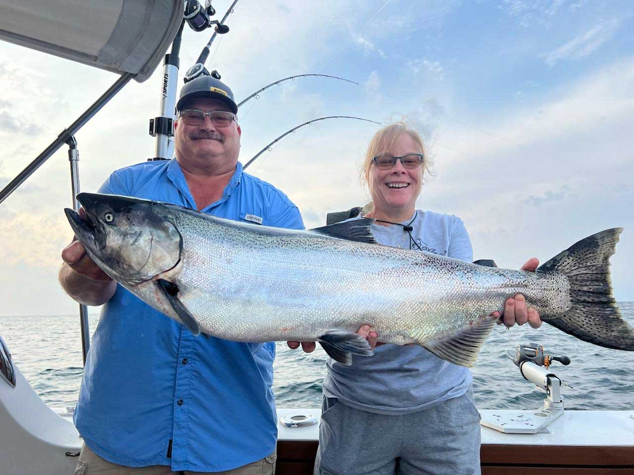 Charter-Fishing-Nolan's-Top-Charter---can-use Woman with Fish