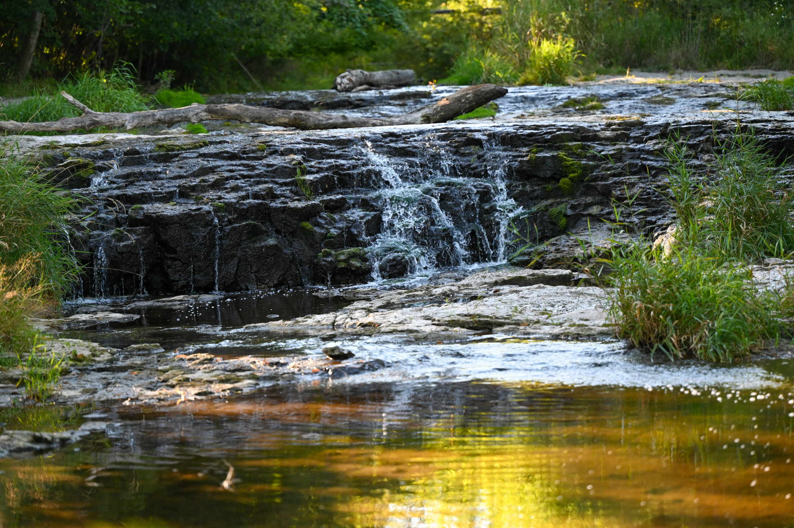 Sauk Creek Nature Preserve Waterfall