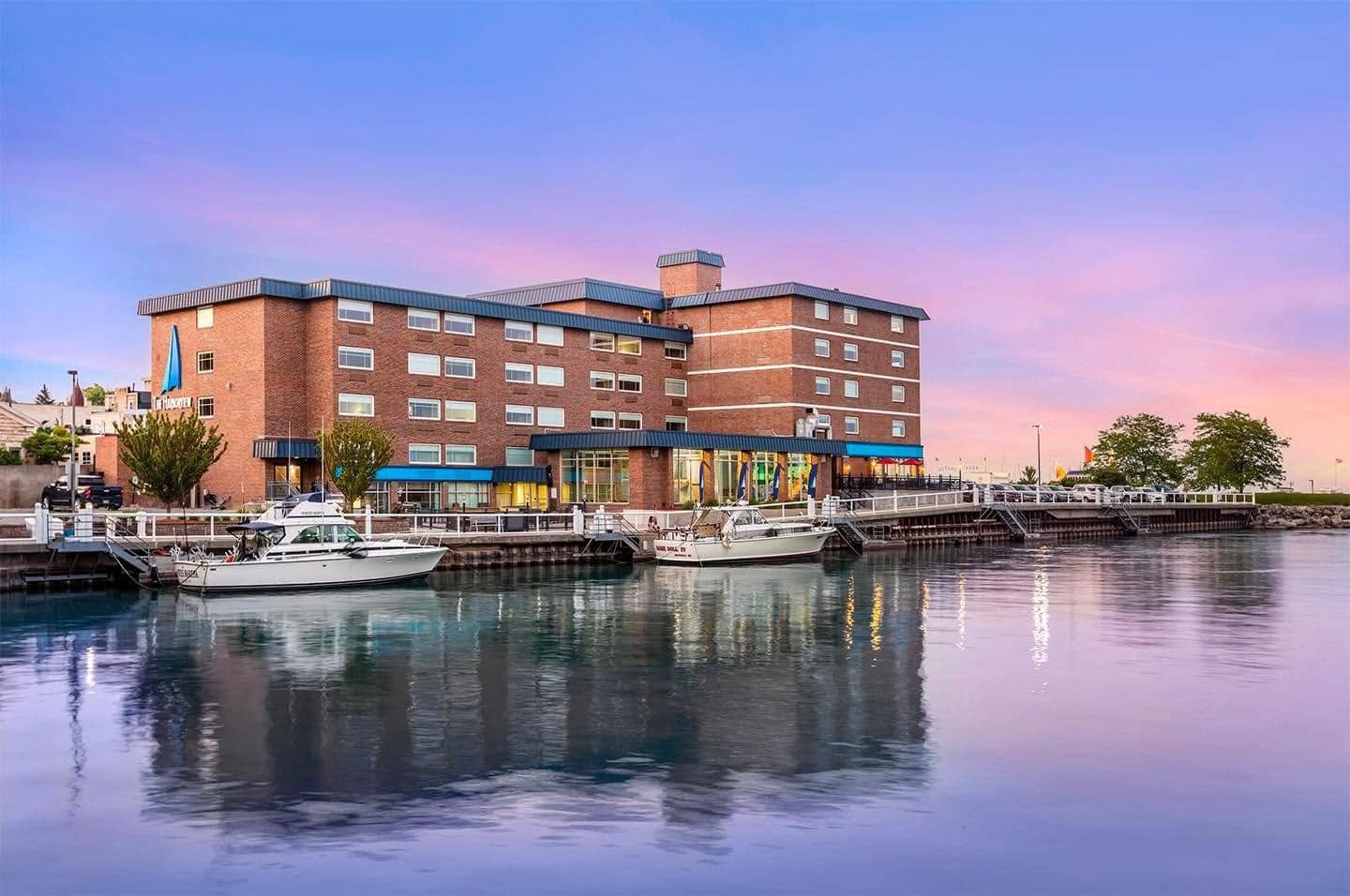 The Harborview Hotel from the West Slip