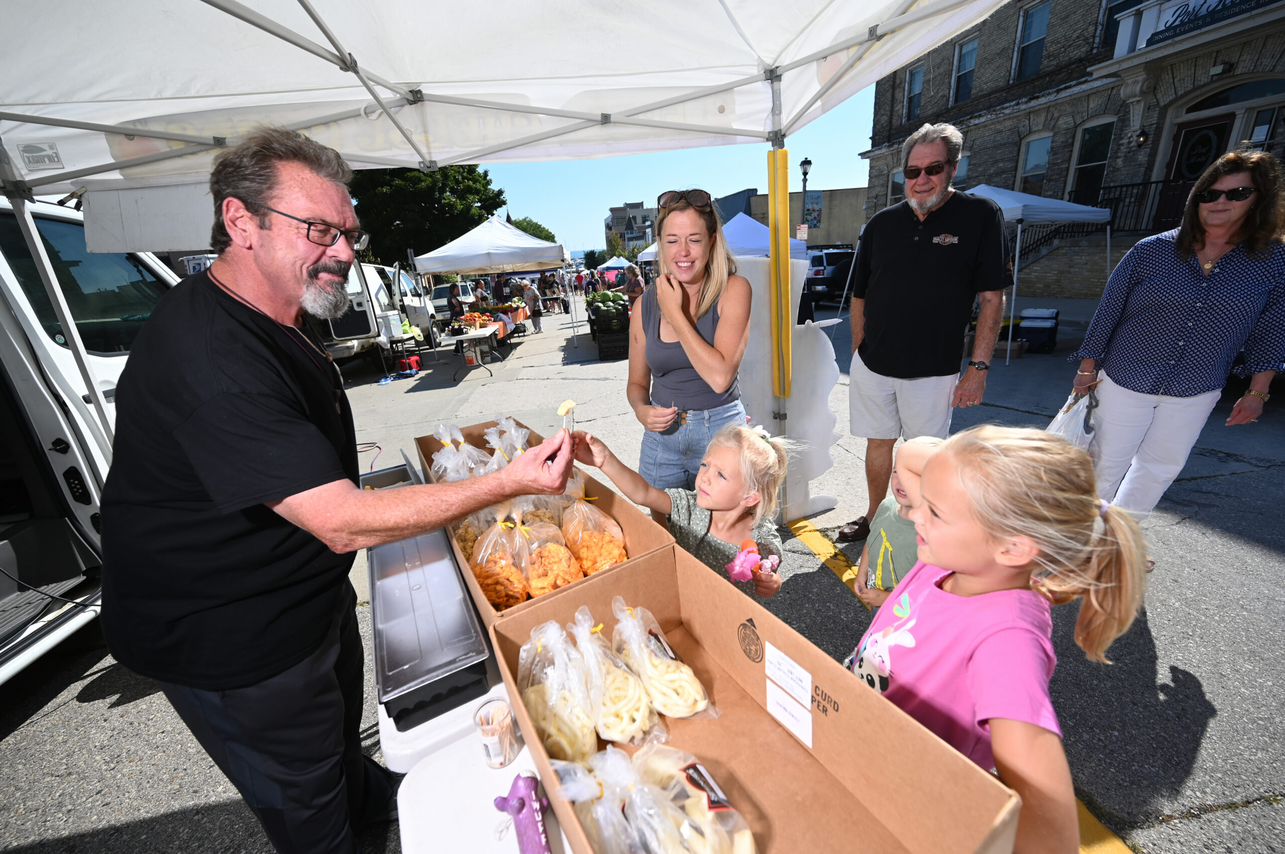Port Washington's Farmers Market is located in downtown Port Was Farmers Market Downtown Port Washington