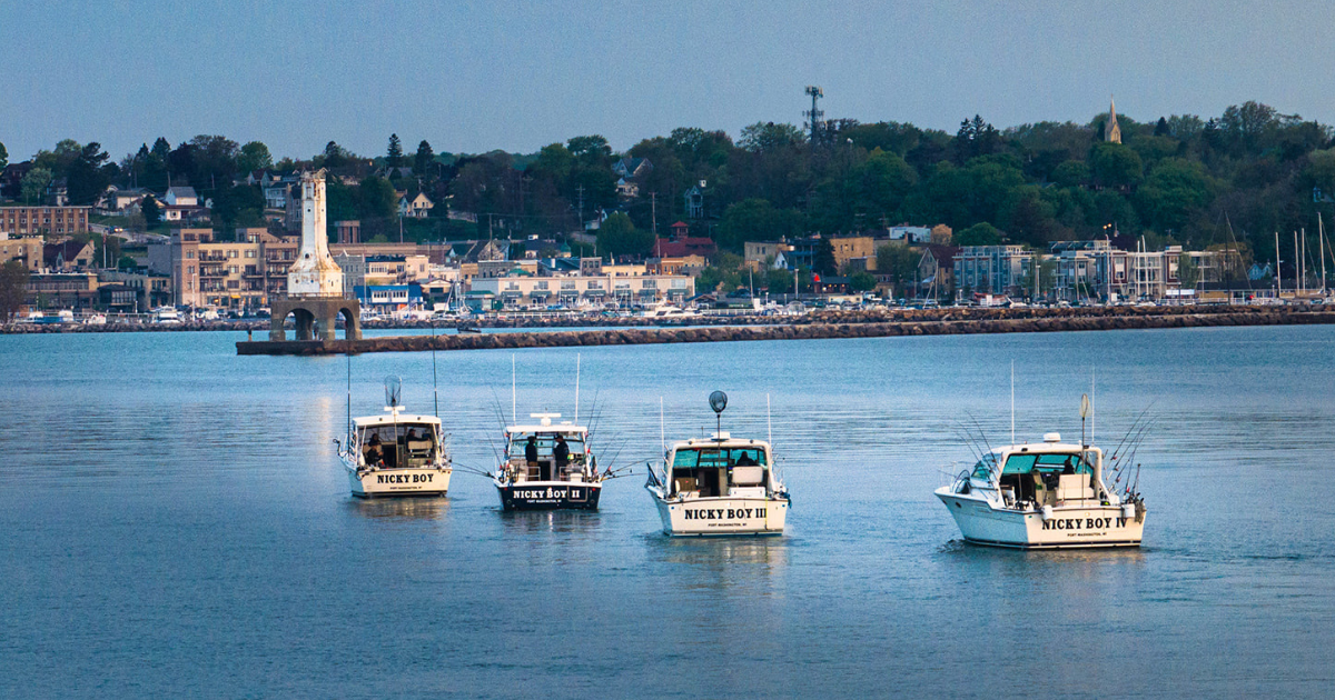 5 Charter fishing fleet in Port Washington, WI
