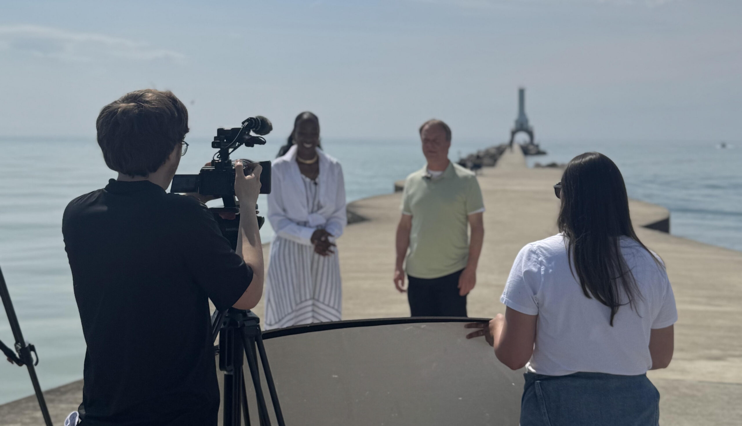 Behind the scenes of the What's Brewing Wisconsin Port Washington takeover episode