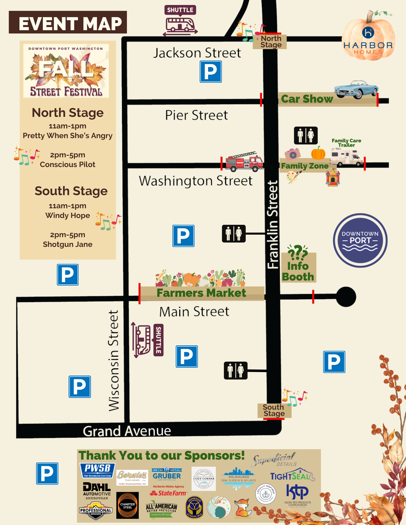 2026 Festival map