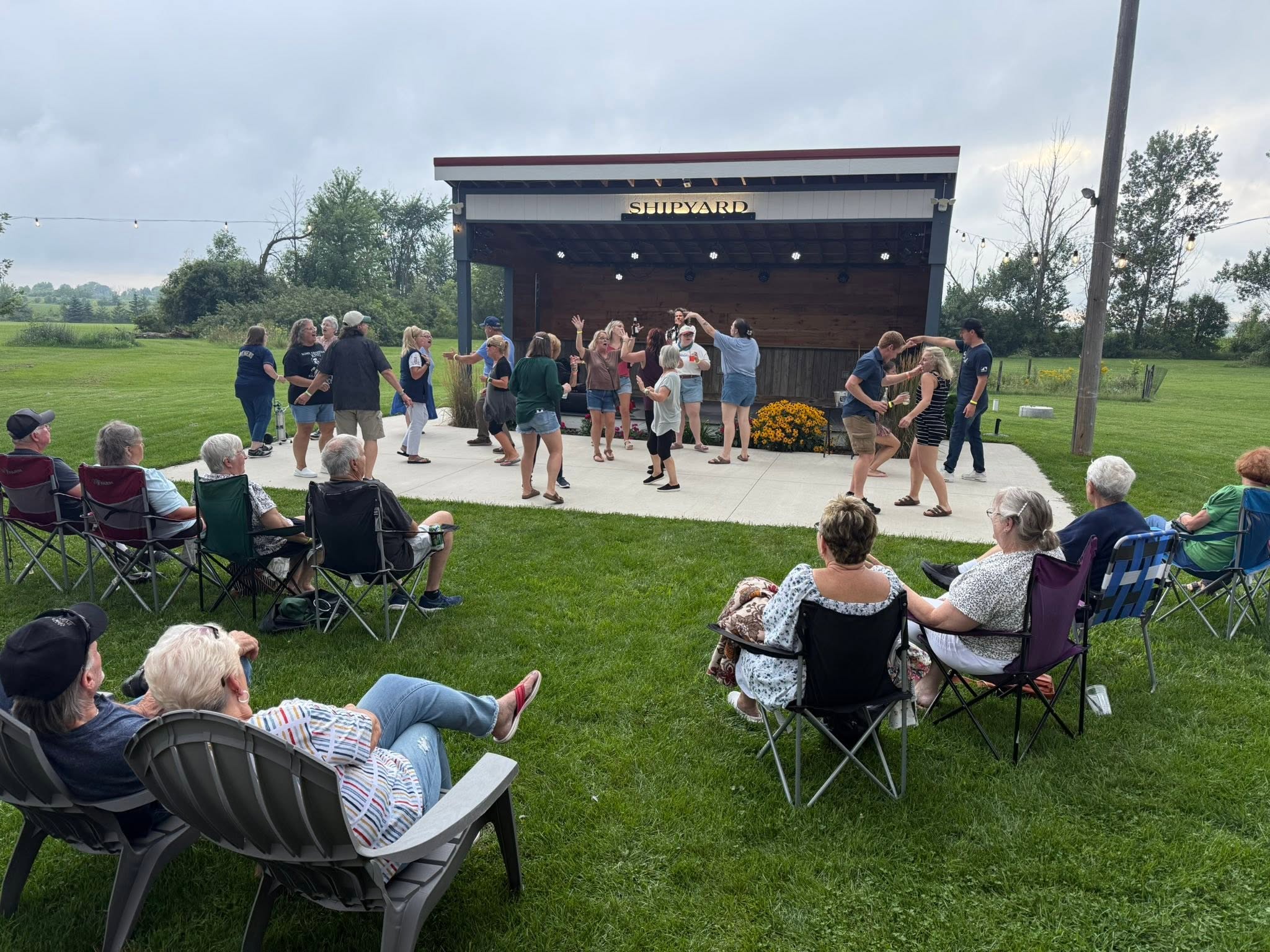 Live Music at The Shipyard Live music outside at The Shipyard
