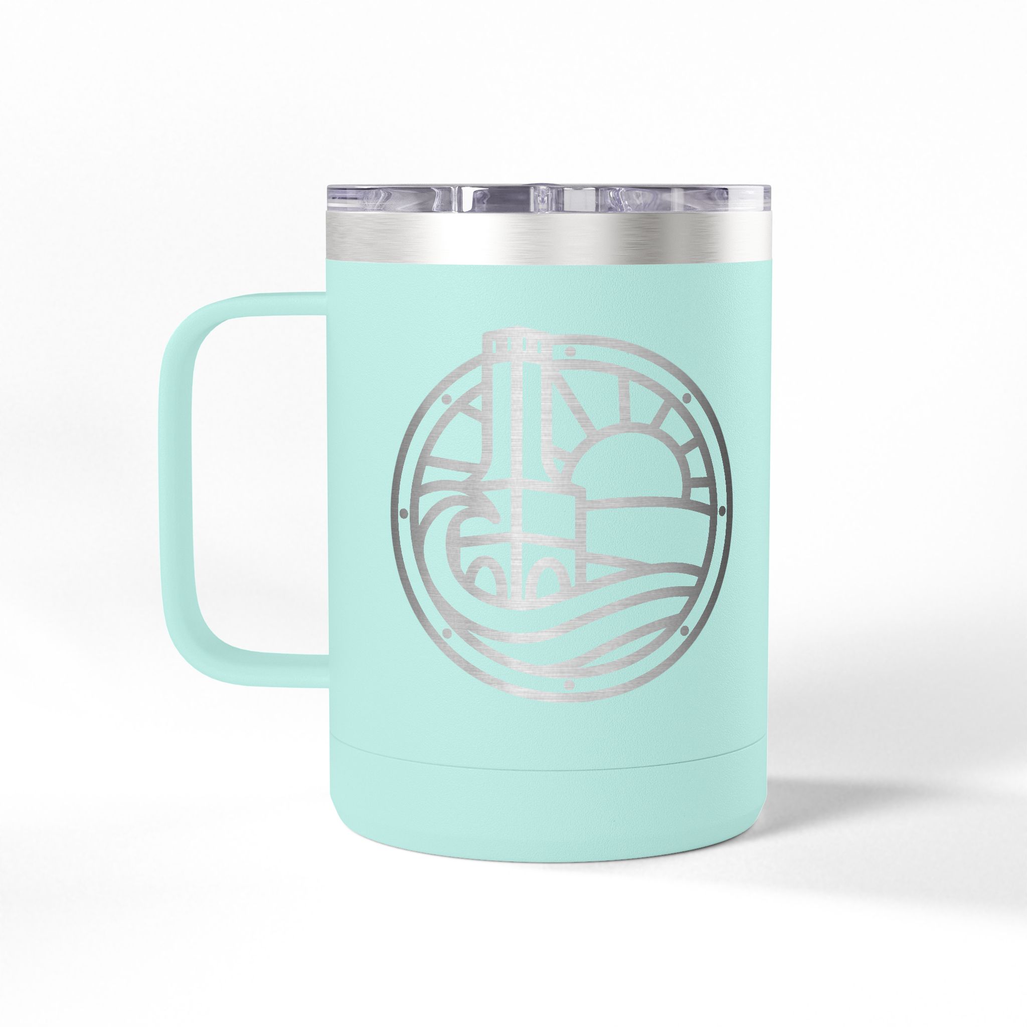 Stainless Steel Etched Insulated Tumbler 15oz - Image 17