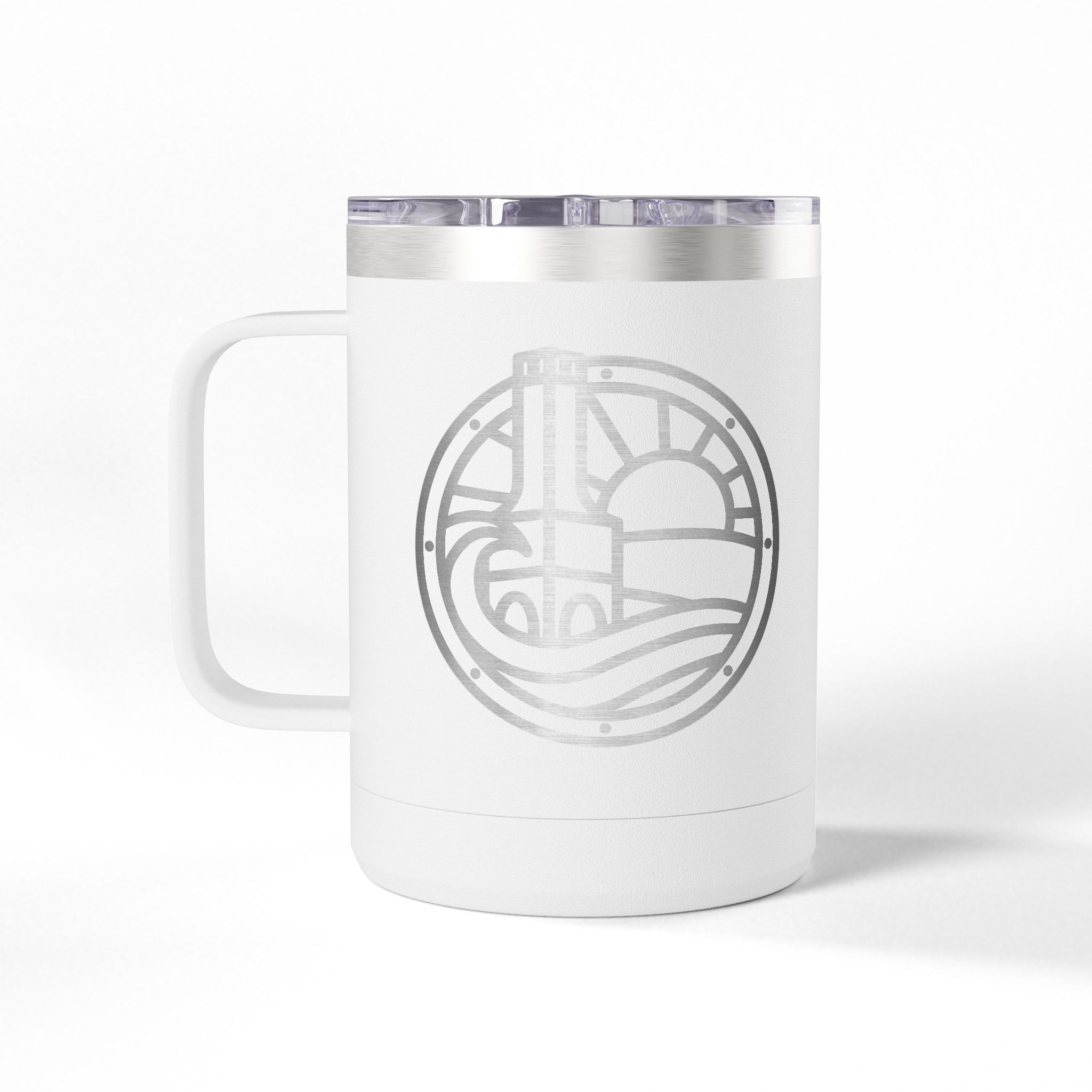 Stainless Steel Etched Insulated Tumbler 15oz - Image 7