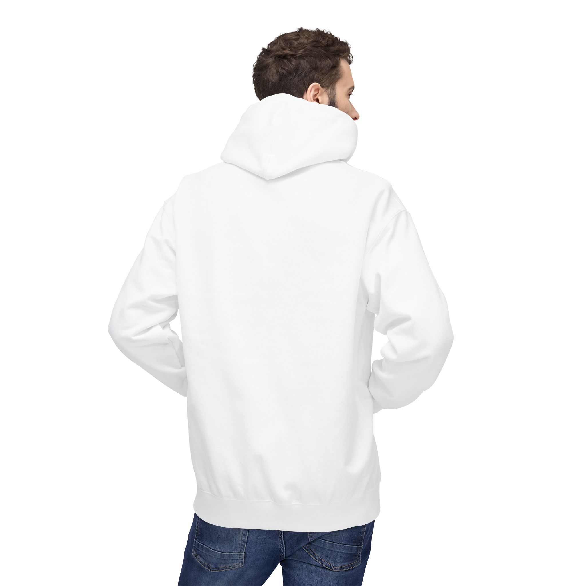 Visit Port Washington Hoodie | Coastal Stained Glass Design - Image 10