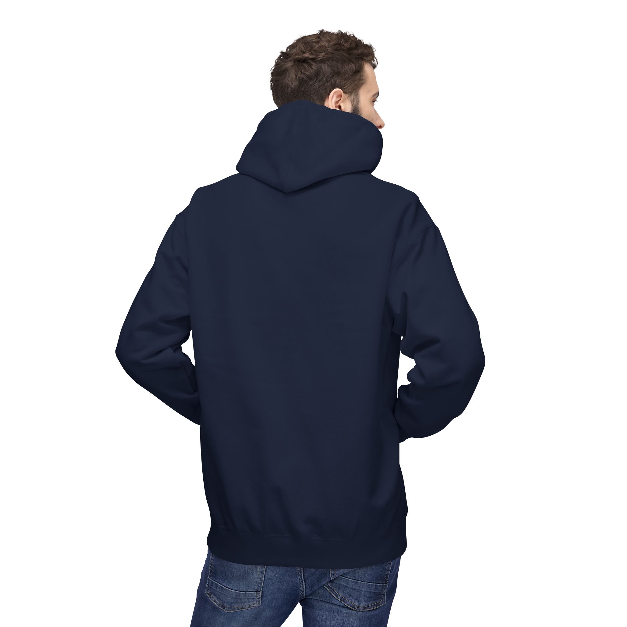 Visit Port Washington Hoodie | Coastal Stained Glass Design - Image 25