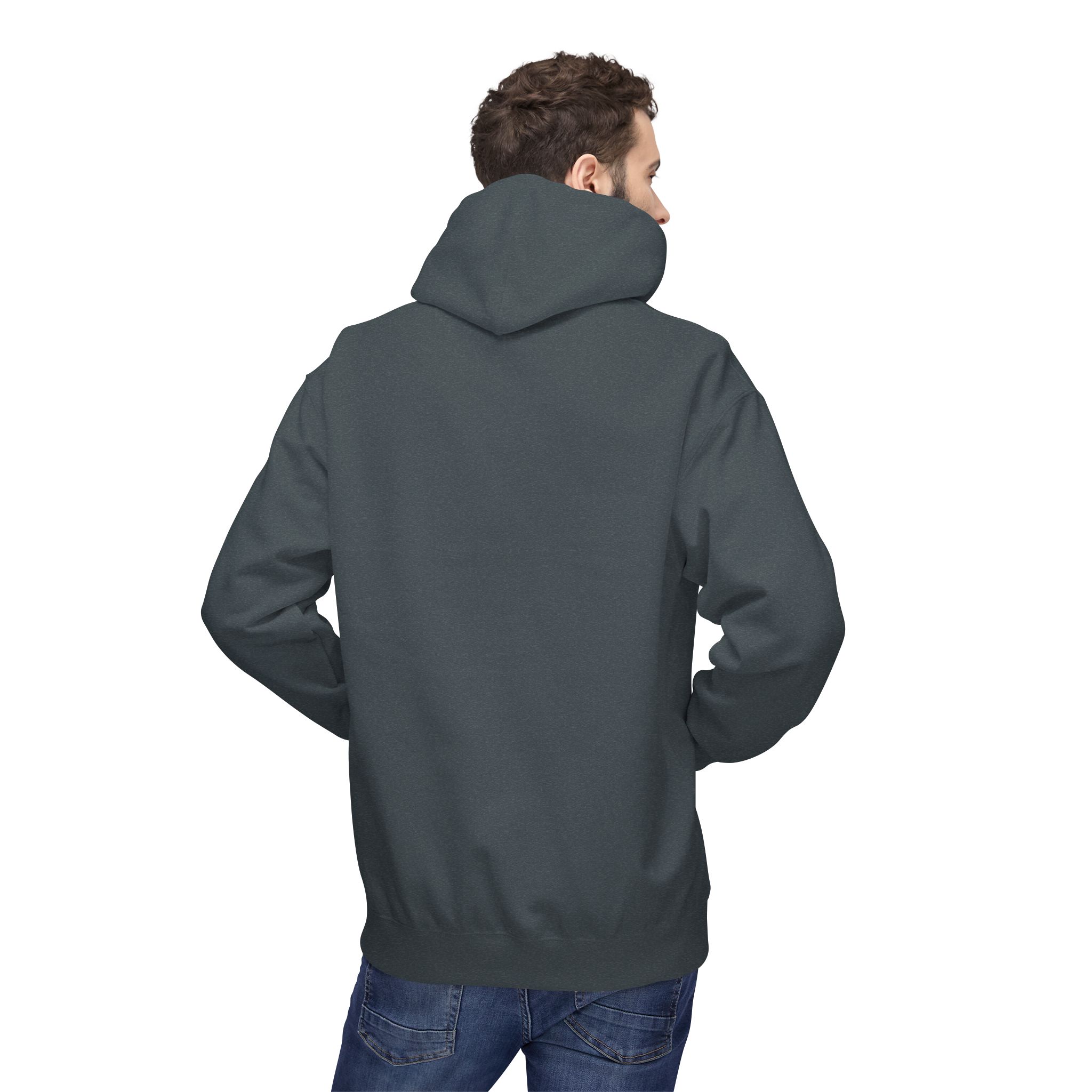 Visit Port Washington Hoodie | Coastal Stained Glass Design - Image 20