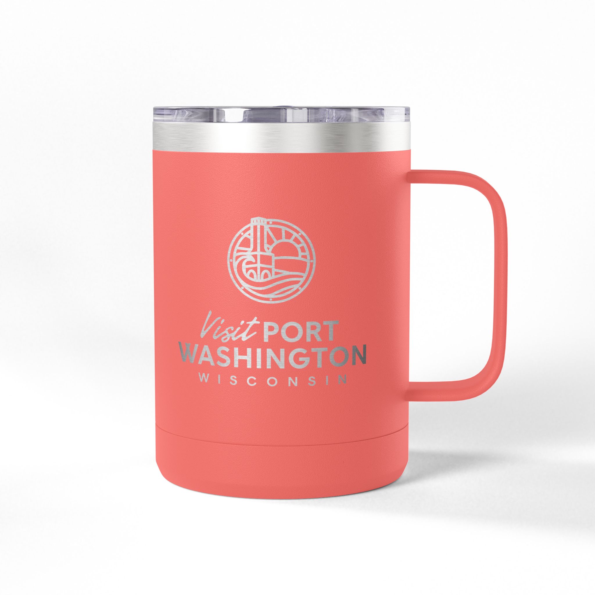 Stainless Steel Etched Insulated Tumbler 15oz - Image 5