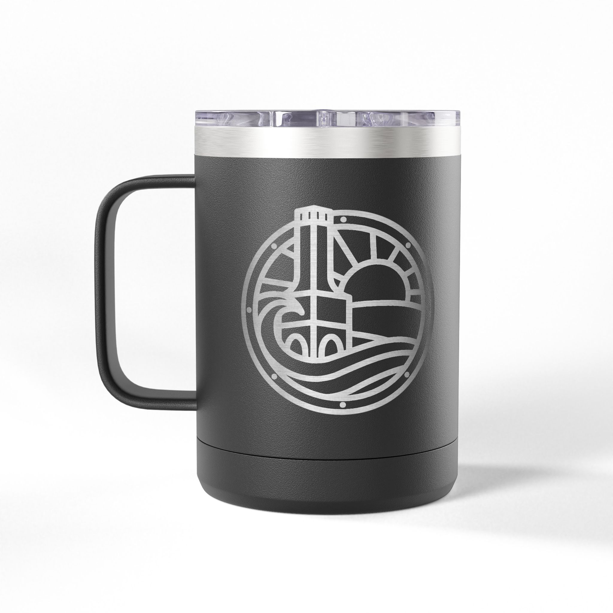 Stainless Steel Etched Insulated Tumbler 15oz - Image 12
