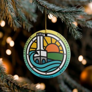 Visit Port Washington Ceramic Ornament