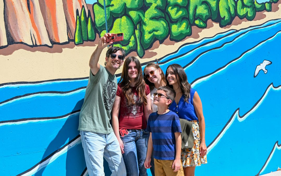 Strolling through Color: Public Art in Port Washington