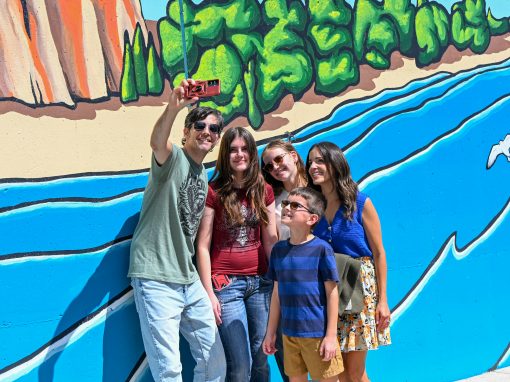 Strolling through Color: Public Art in Port Washington